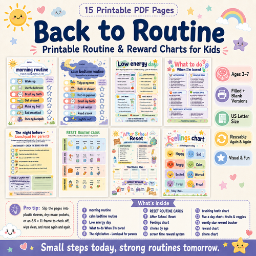 Back To Routine - Ages 3-7