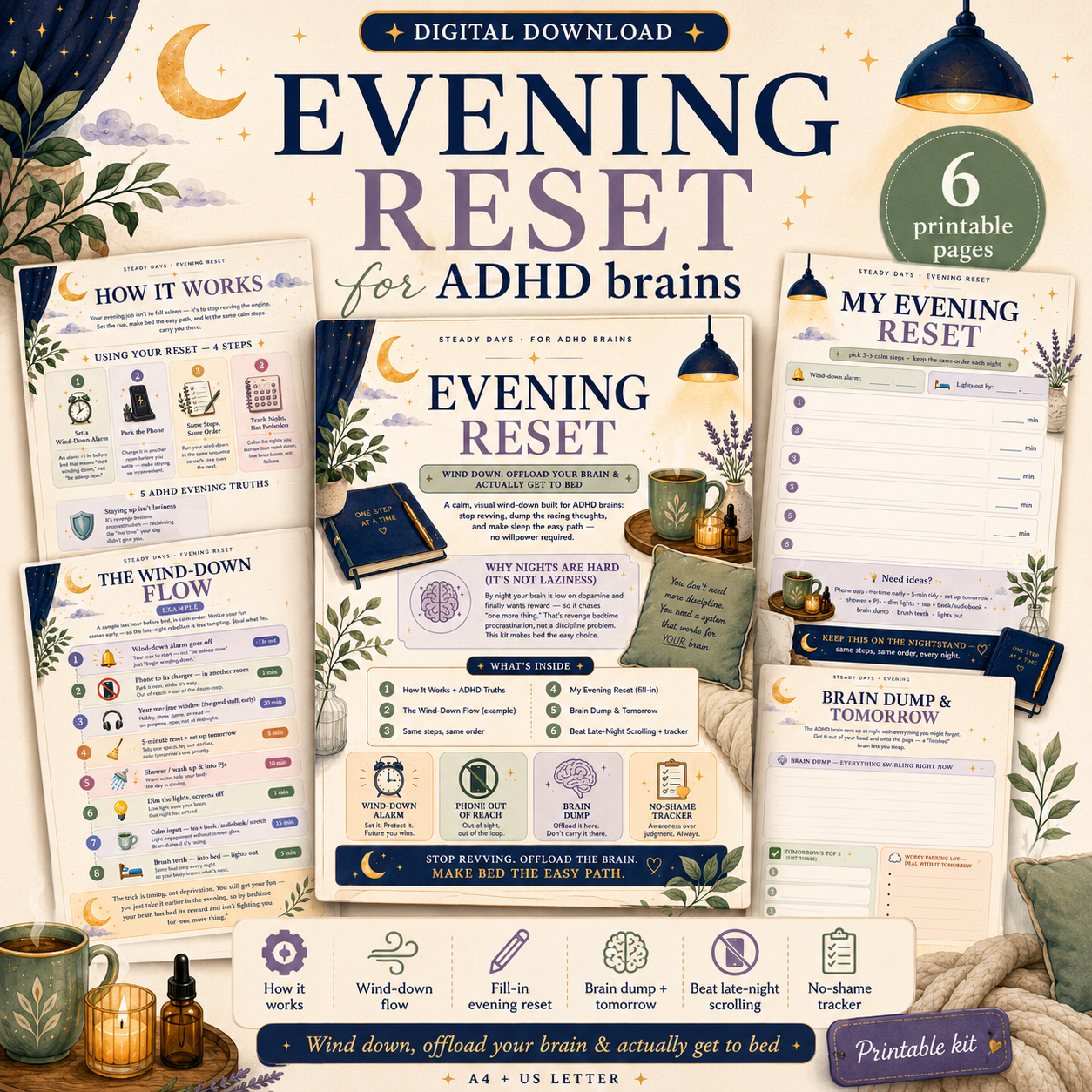 Evening Reset - ADHD version