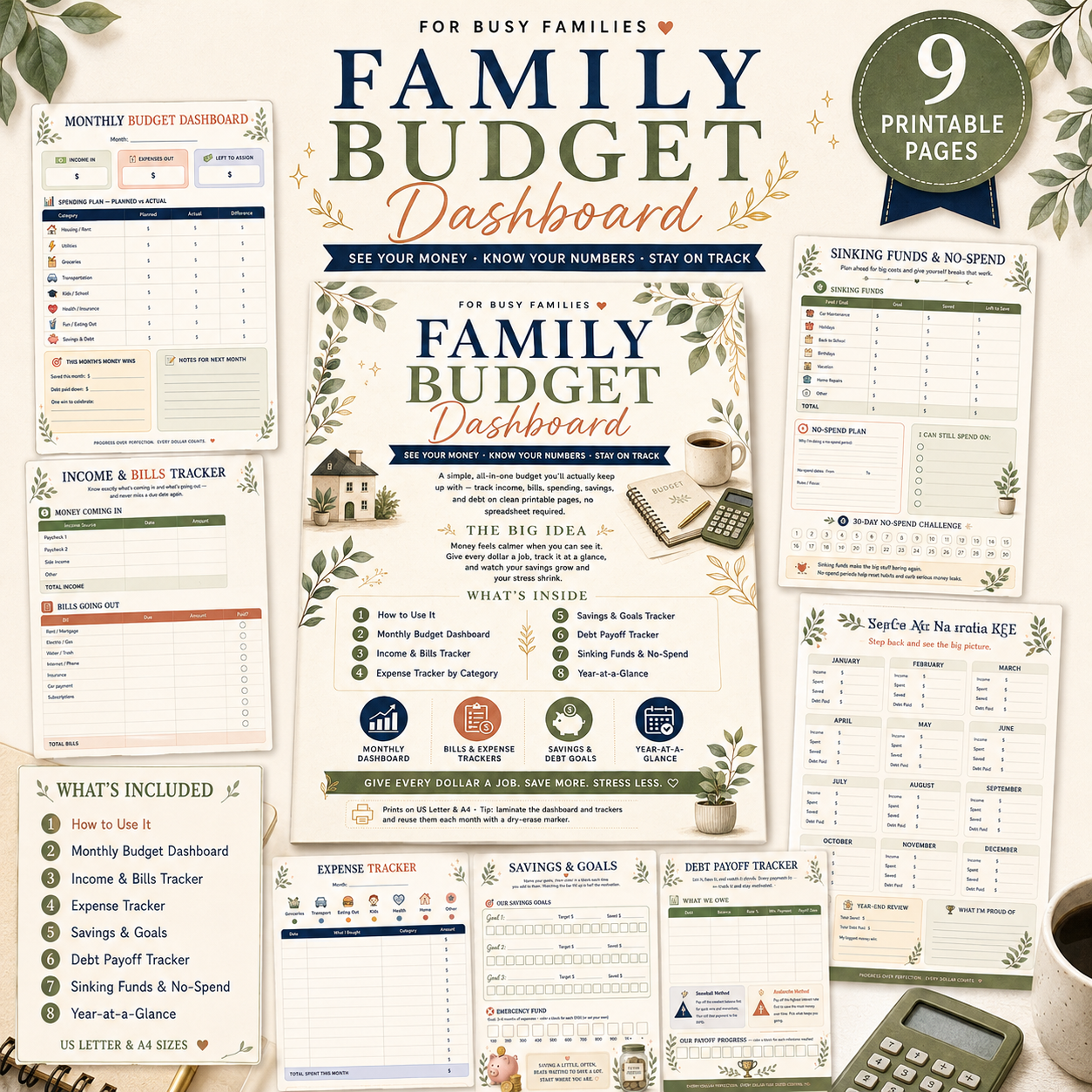 Family Budget Dashboard