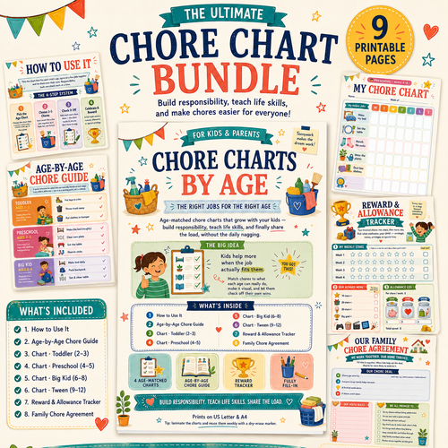 Chore Charts by Age